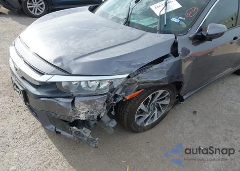 2017 Honda Civic Ex из США, поврежденный, VIN 19XFC2F85HE223986